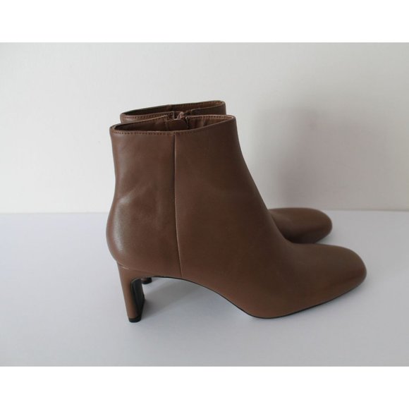 Oak + Fort 5627 Brown Leather Boot Size 8 - Picture 3 of 9